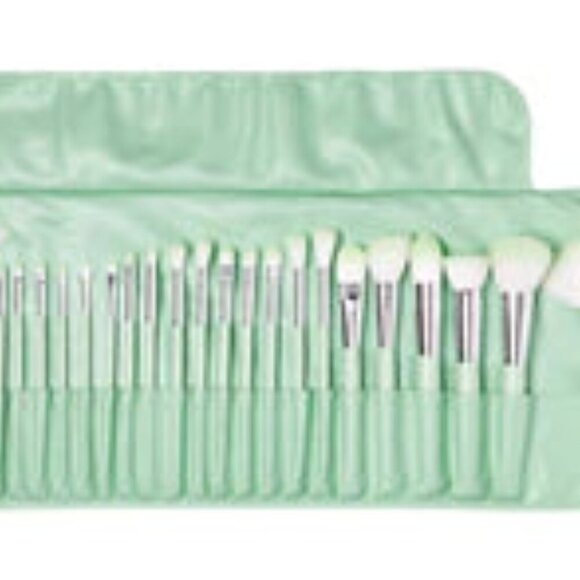 Beauty Creations Brush Set Lime Party 24 Piece - Picture 2 of 3